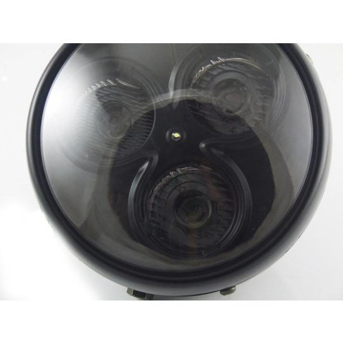 6 "Cyclops Headlight Light Matt Black