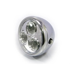 6.75" Chrome Projector Chopper Koplamp