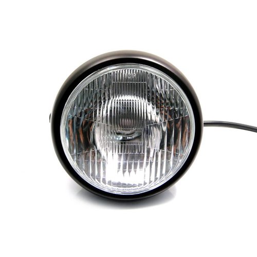 6.75 "phare classique noir