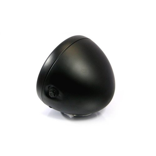 7" Scrambler Koplamp Mat Zwart Extra Groot