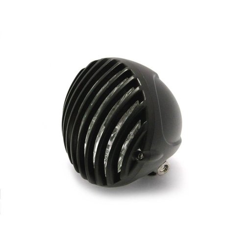 4.5" Prison Koplamp Bottom Mount Zwart