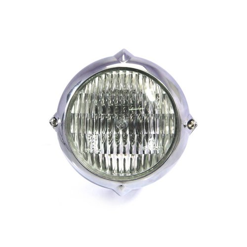 5.5 "Vintage Headlight Bottom Mount Polished