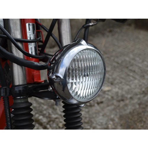 5.5 "Vintage Headlight Bottom Mount Polished