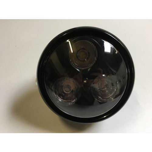 6,75 "phare Cyclops Gloss Black