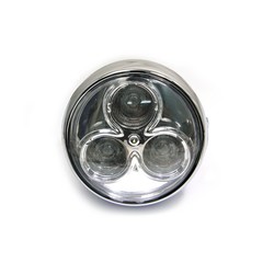 6.75" Cyclops Koplamp Chrome Type 2