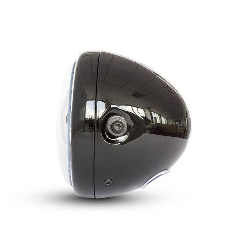 7" Multi LED Koplamp + Indicatoren Zwart