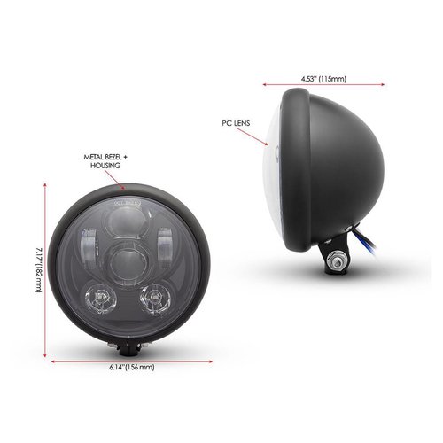 5.75" Custom Projector Koplamp