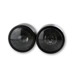 Twin LED Headlight Black