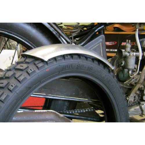 MCU Scrambler Mudguard 115MM - Black (select material)
