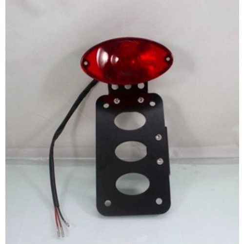 MCU Sidemount + Verlichting Type Oval Black