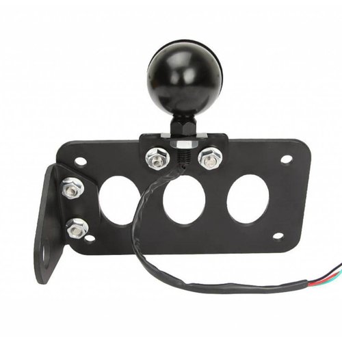 MCU Sidemount + Verlichting Type Bullet Black