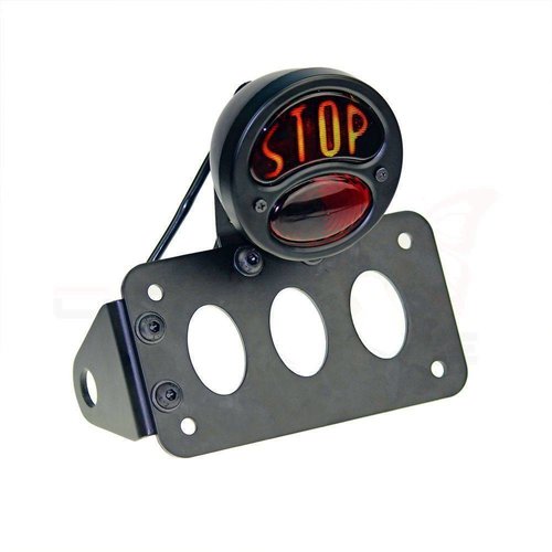 MCU Support de plaque + éclairage type Vintage Stop