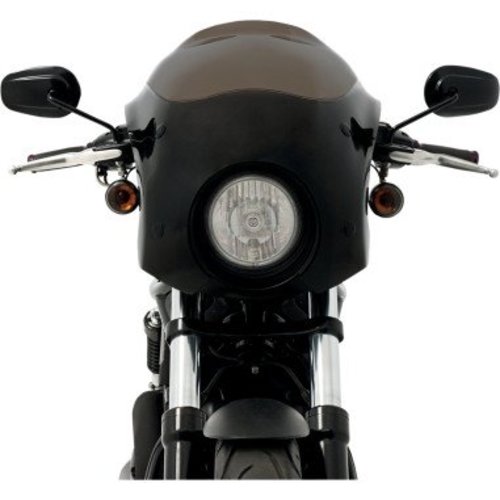 Memphis Shades  Bullet Stroomlijn HD V-Rod (VRSC) Zwart