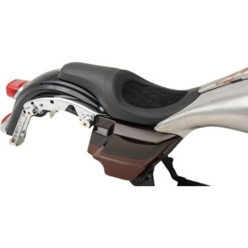 Drag Specialties Predator Double Diamond Zadel / Suede