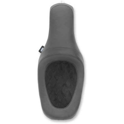 Drag Specialties Double selle Diamond Predator en daim