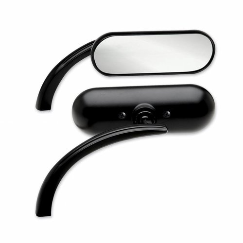 MCU Mini Oval Mirror Black