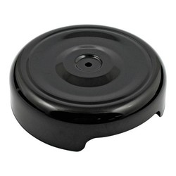 Softail / XL Sportster Round Aircleaner Cover - Gloss Black