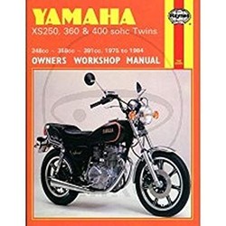 Manuel de réparation YAMAHA XS250, 360 & 400 SOHC TWINS 1975 - 1984