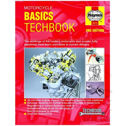 Haynes Manuel de réparation MOTORCYCLE BASICS TECHBOOK (2ND EDITION)