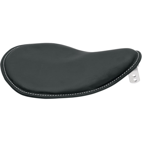 Drag Specialties Petite Low-Profile selle à ressort cuir noir