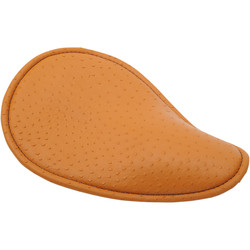 Small Low-Profile Bobber Seat Vinyl Ostrich Brown