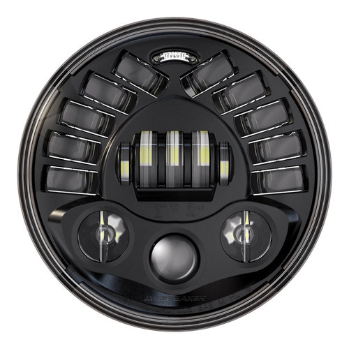 J.W. Speaker Phare adaptatif 7" à LED, modèle 2 8790 noir