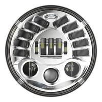 7" LED Adaptive Headlight Modell 2 8790 Chrome