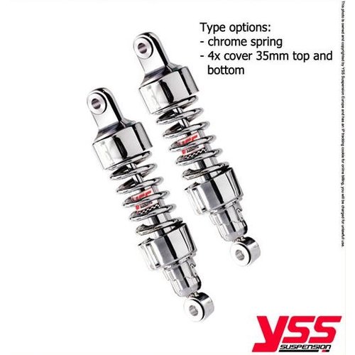 YSS RD222 310-365MM Twin Shock pour Choppers