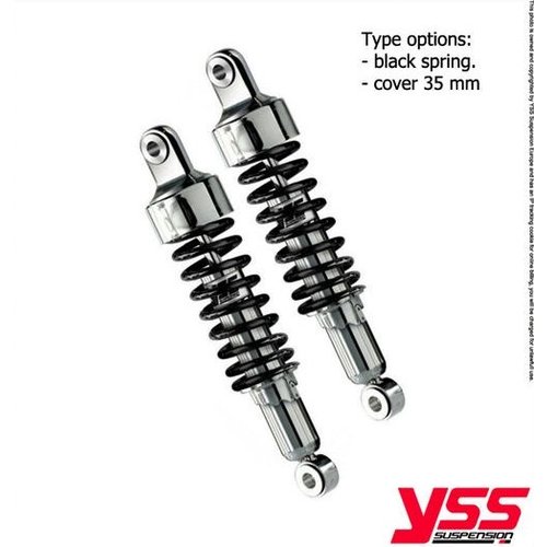 YSS RD222 310-365MM Twin Shock for Choppers