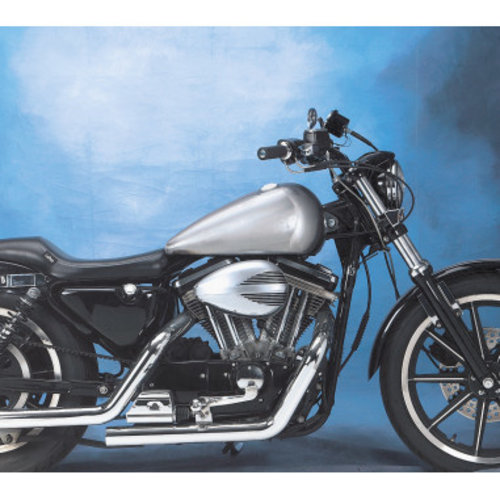 Drag Specialties Réservoir de carburant Quickbob 13,6 litres XL 82-02 - montage avec caoutchouc