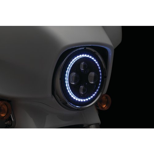 Küryakyn  7" Orbit Vision L.E.D. Headlight