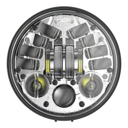 5.75" Sokkel bevestiging LED koplamp model 8691 chroom