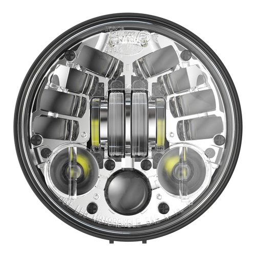 J.W. Speaker 5.75" Pedestal Mount LED Headlight model 8691 chrome