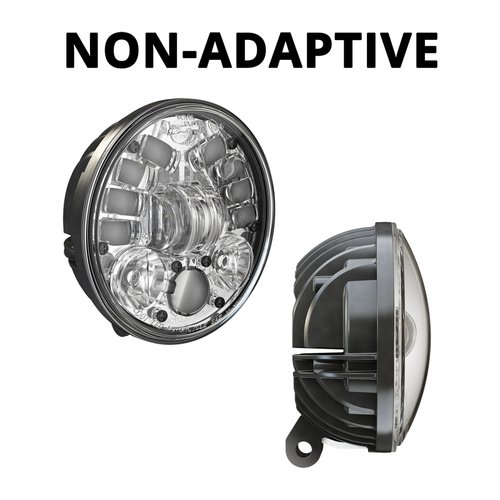 J.W. Speaker 5.75" Bottom mount LED koplamp model 8691 chroom