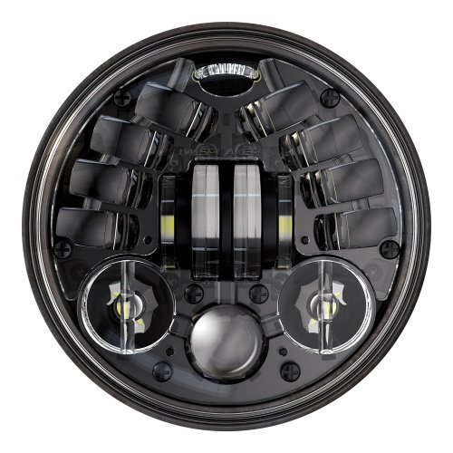 J.W. Speaker 5.75" Round Headlight Model 8690 black