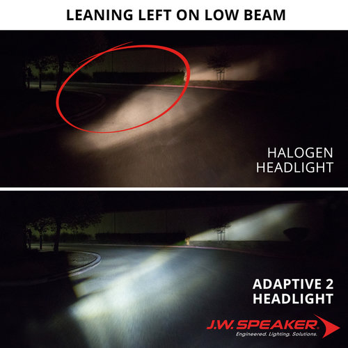 J.W. Speaker 5.75" LED Adaptive Headlights model 8690 2 zwart