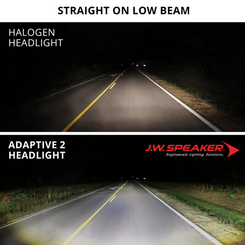 J.W. Speaker 5.75" LED Adaptive Headlights model 8690 2 zwart