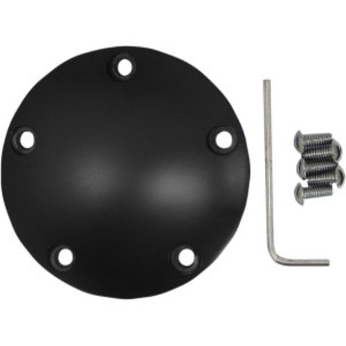 Drag Specialties Point Cover Twin Cam 99-17 Black