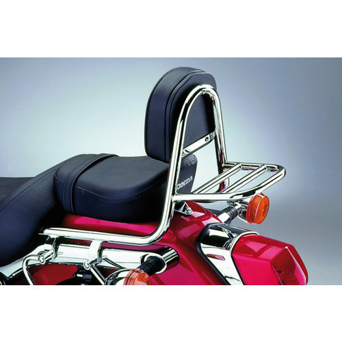 Fehling Sissy bar avec dossier et porte-bagages, Honda VT 125 Shadow (JC29 / 31) 99-07