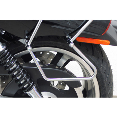 Fehling Saddlebag bracket HD V-Rod Muscle (VRSCF), 09-11