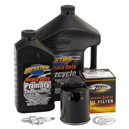 Spectro Oils Total Service Kit for Sportsters 84-  (Ex XL1200 4 plug)