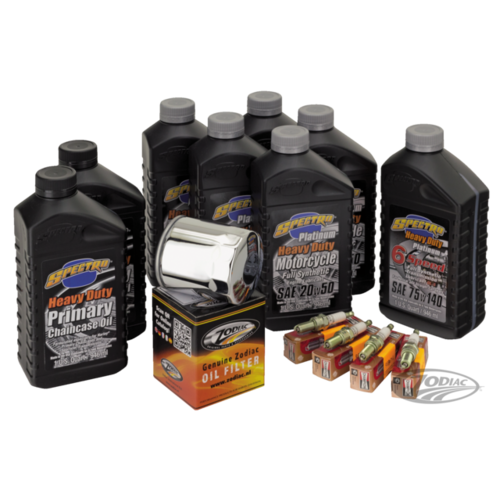 Spectro Oils Platinum Heavy Duty "3 into 1" Totale Service Kit voor Milwaukee Eight 17-