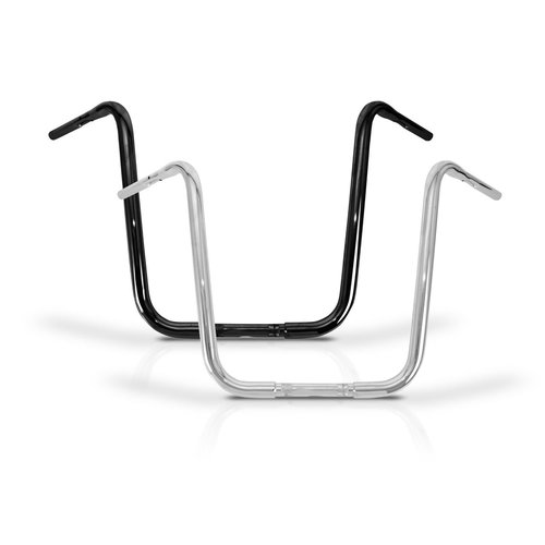 Burly 18" Rise Gorilla Ape Hanger 1-1/4" Bar Chrome H-D 08-19 FLHR