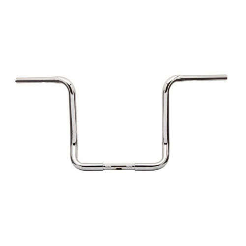 Burly 13" Rise Bagger Bar Chrome H-D 97-07 FLT