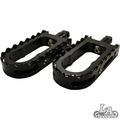 LA Choppers BMX Style Footrests Set HD (Select Colour)