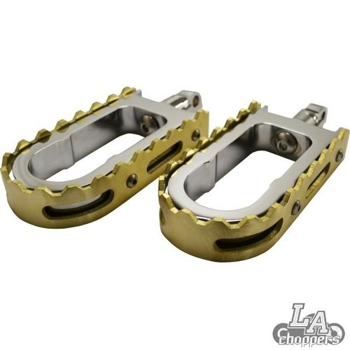 LA Choppers BMX Style Footrests Set HD (Select Colour)