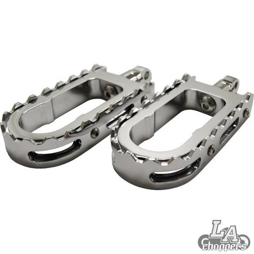 LA Choppers BMX Style Footrests Set HD (Select Colour)