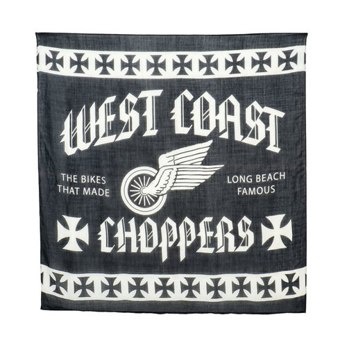 West Coast Choppers Wings Multi-Purpose Scarf Black