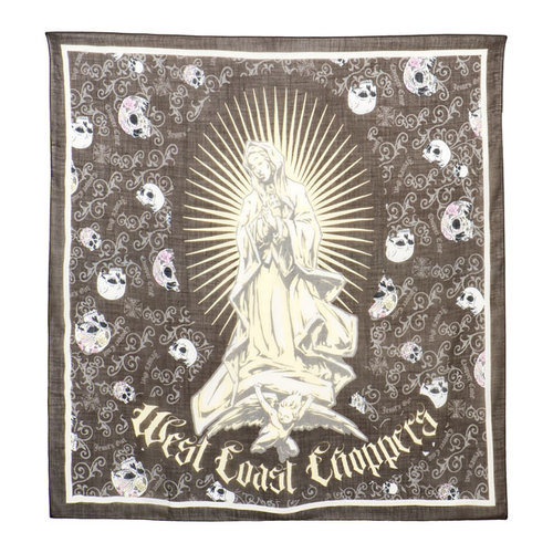 West Coast Choppers Bandana noir multifonctions "Saint"