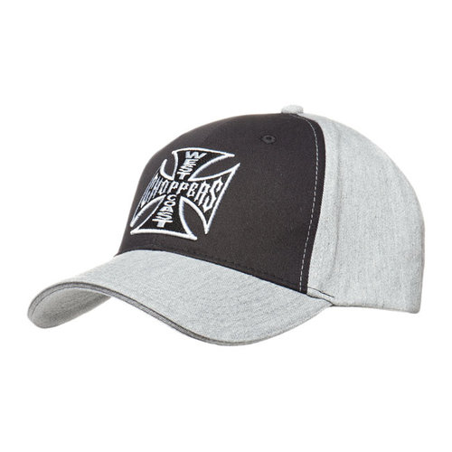 West Coast Choppers OG Cross Cap Grijs/Zwart